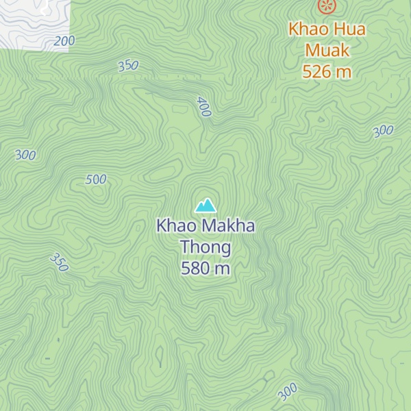 Map of Khao Makha Thong