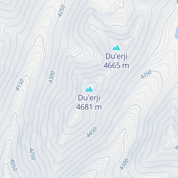 Map of Du'erji