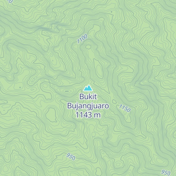 Map of Bukit Bujangjuaro