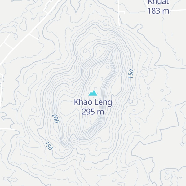 Map of Khao Leng