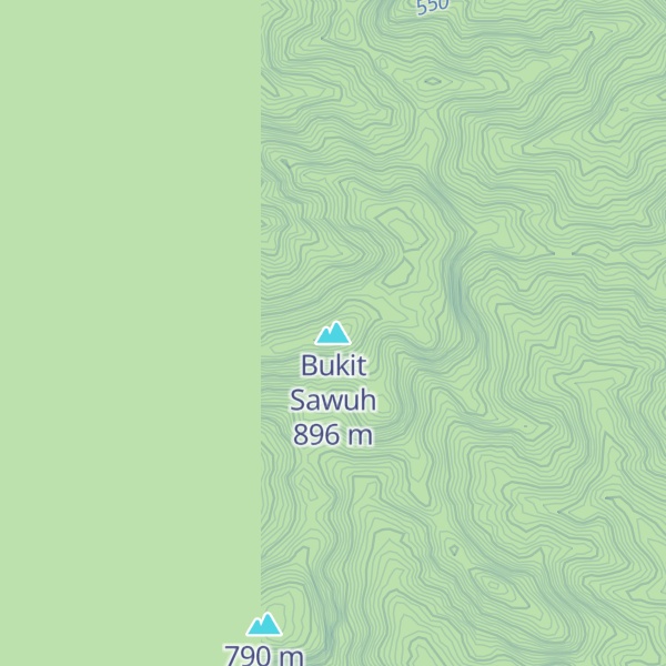 Map of Bukit Sawuh