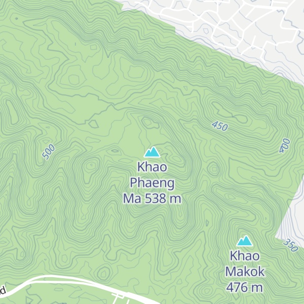 Map of Khao Phaeng Ma