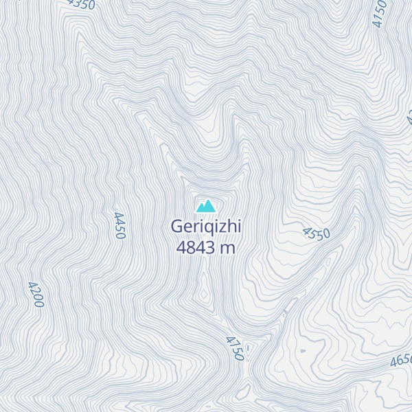 Map of Geriqizhi