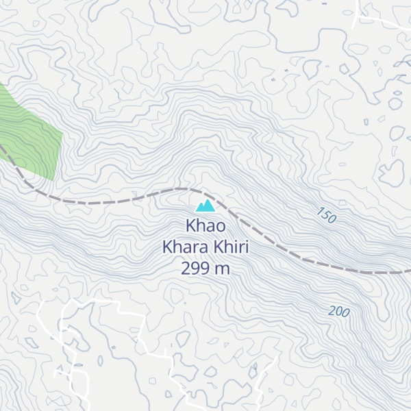 Map of Khao Khara Khiri