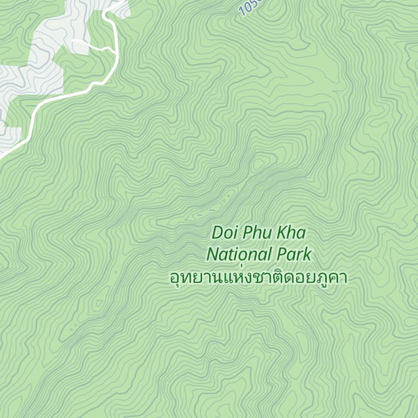 Map of Doi Hua Lon