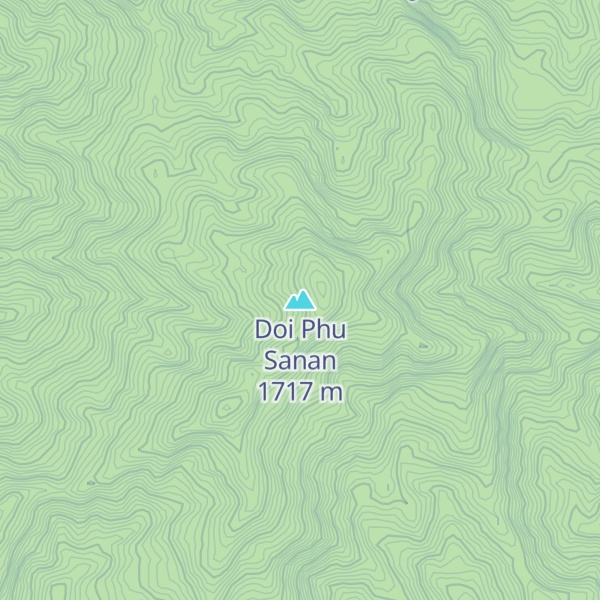 Map of Doi Phu Sanan