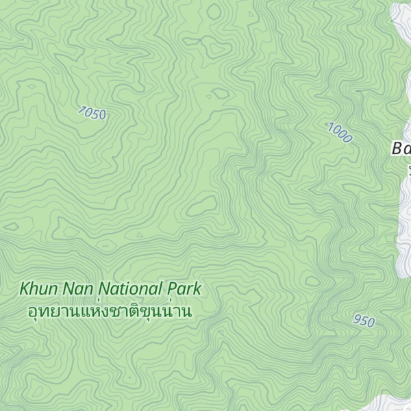 Map of Doi Den Luang