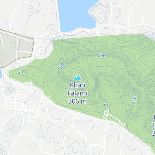 Map of Khao Falami
