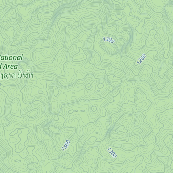 Map of Phou Kampon
