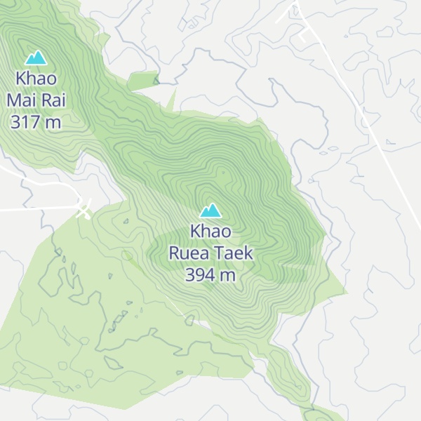 Map of Khao Ruea Taek