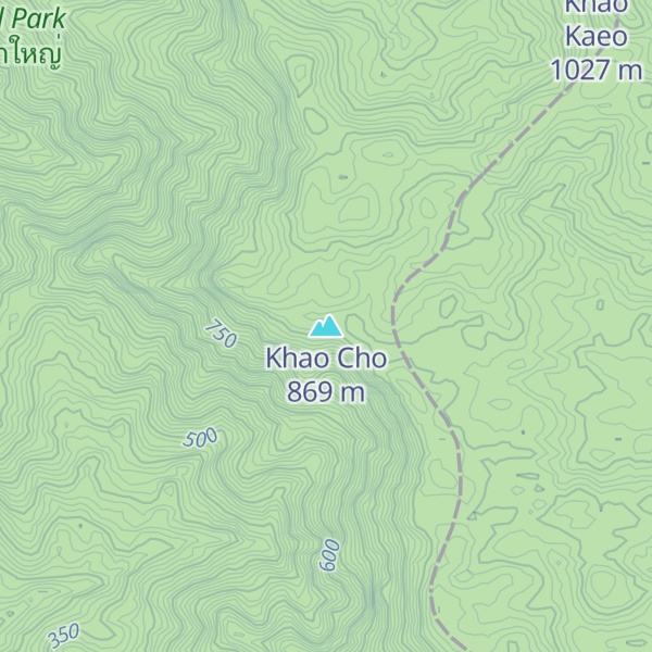Map of Khao Cho