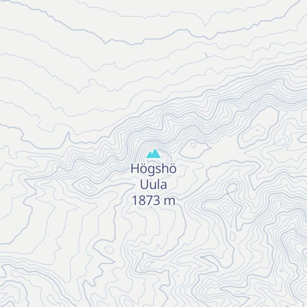 Map of Högshö Uula
