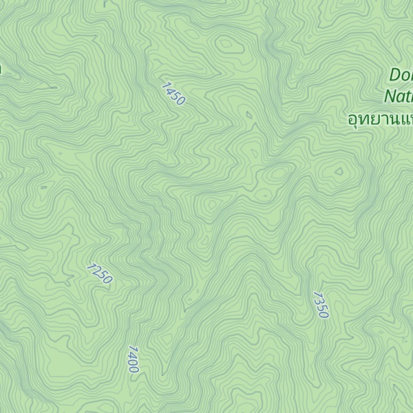 Map of Doi Nok Wua