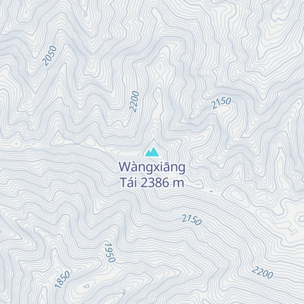 Map of Wàngxiāng Tái