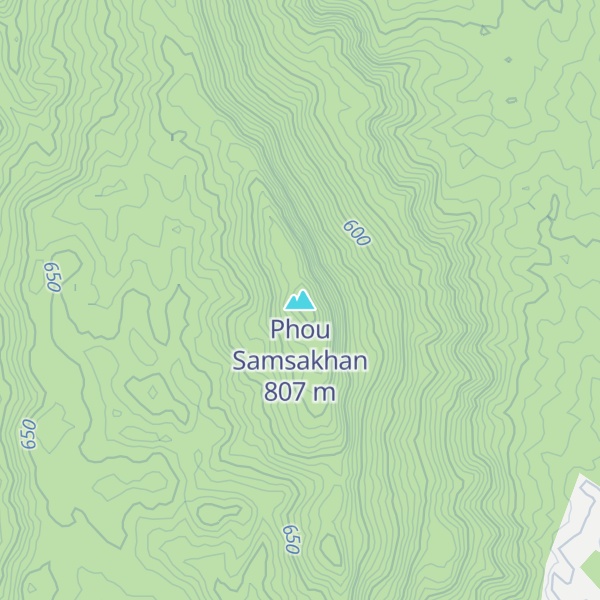 Map of Phou Samsakhan
