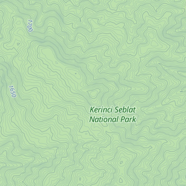 Map of Gunung Gadis