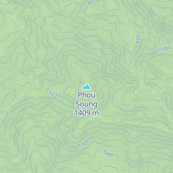 Map of Phou Soung