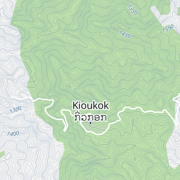 Map of Phou Paka