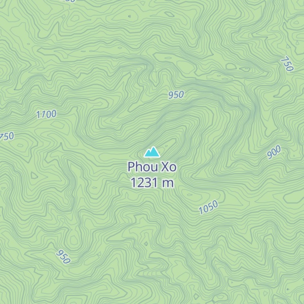 Map of Phou Xo