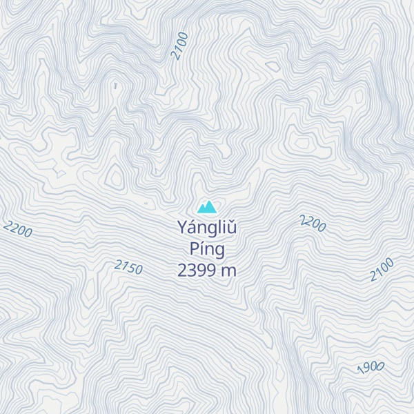 Map of Yángliǔ Píng