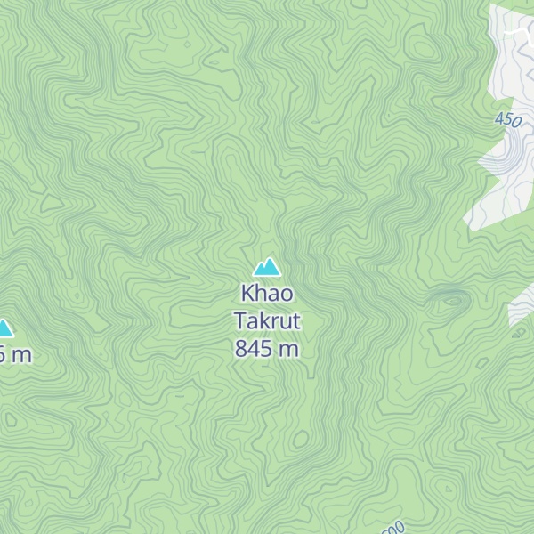 Map of Khao Takrut