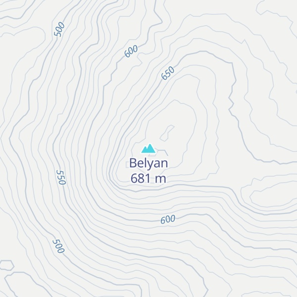 Map of Belyan