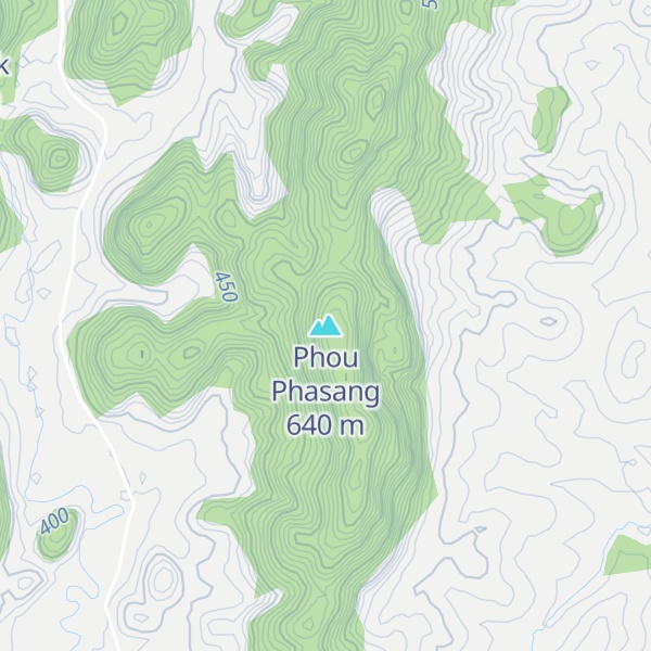 Map of Phou Phasang