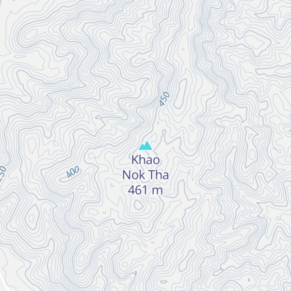 Map of Khao Nok Tha