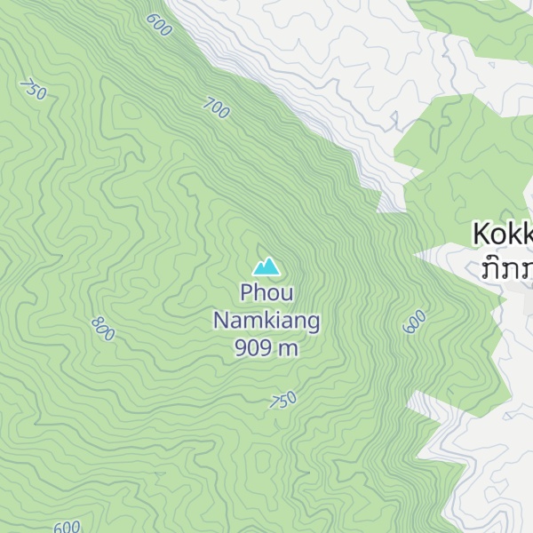 Map of Phou Namkiang