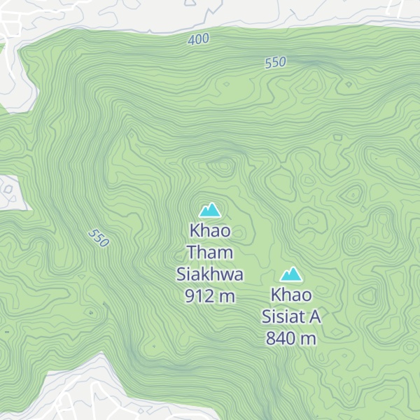 Map of Khao Tham Siakhwa
