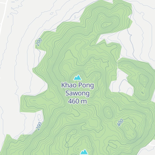 Map of Khao Pong Sawong