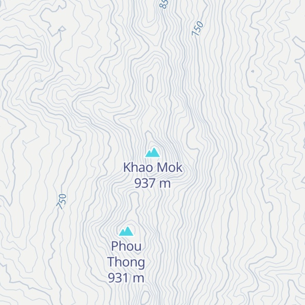 Map of Khao Mok