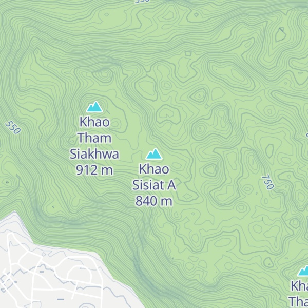 Map of Khao Sisiat A
