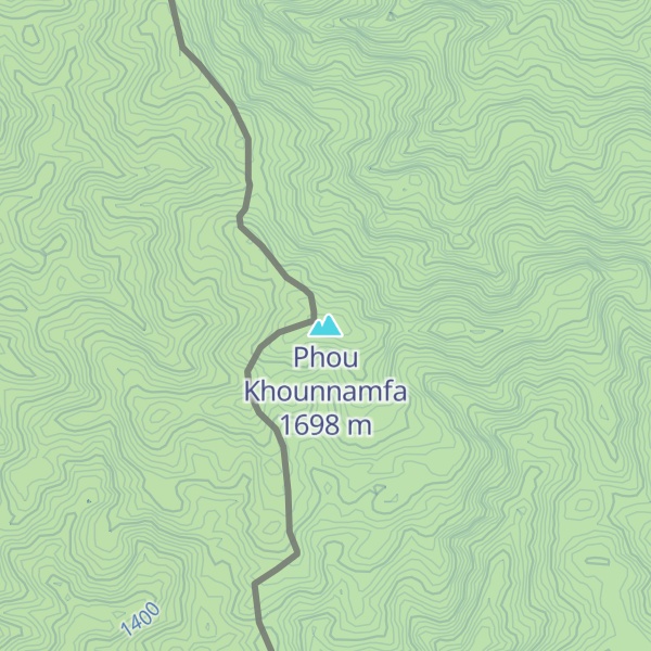 Map of Phou Khounnamfa