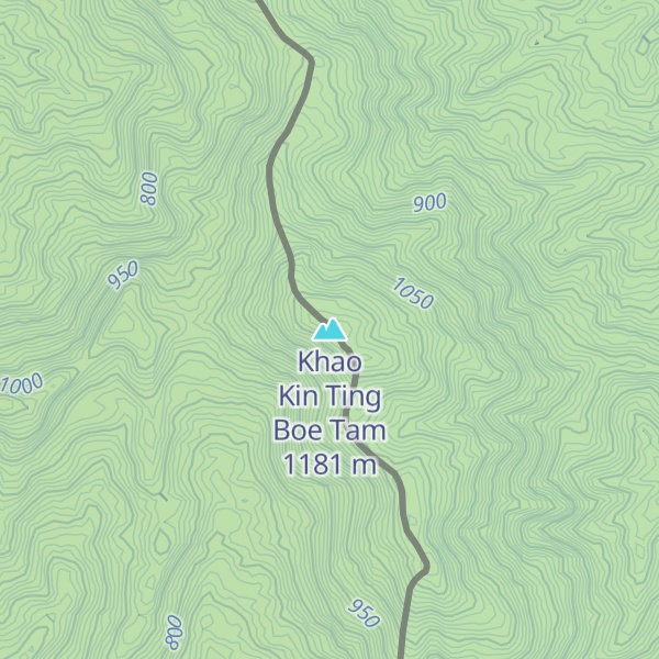 Map of Khao Kin Ting Boe Tam