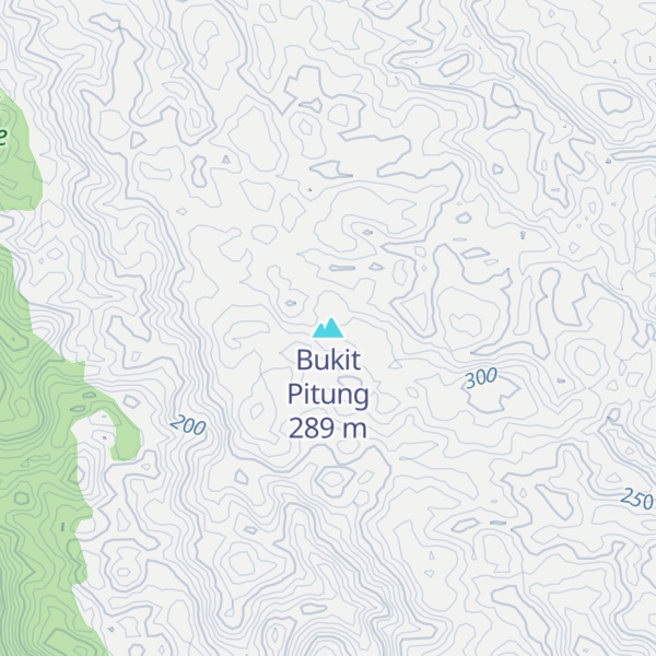 Map of Bukit Pitung