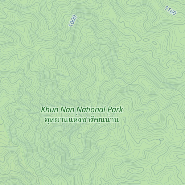 Map of Doi Huai Ko