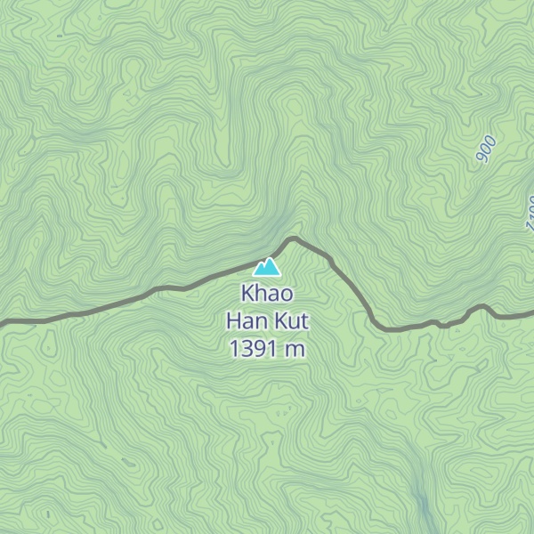 Map of Khao Han Kut