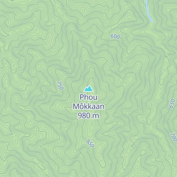 Map of Phou Môkkaan