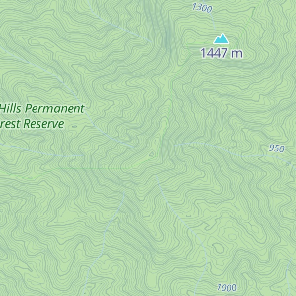 Map of Gunung Kinjang