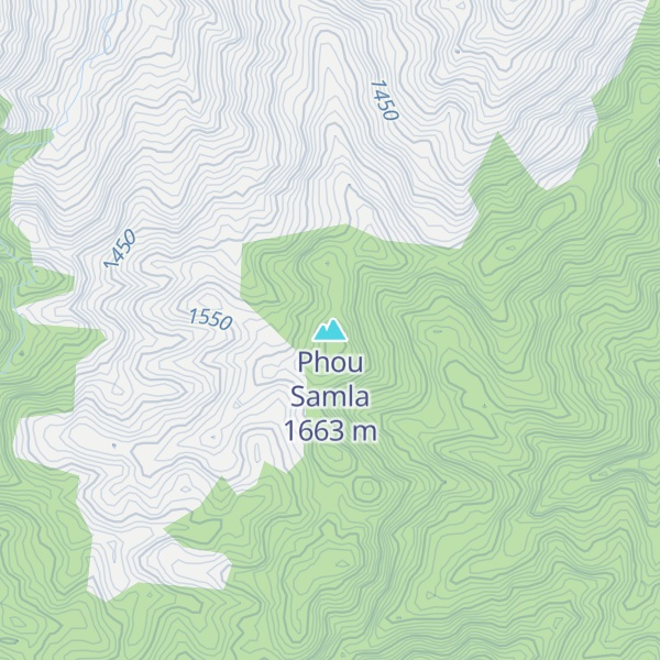 Map of Phou Samla