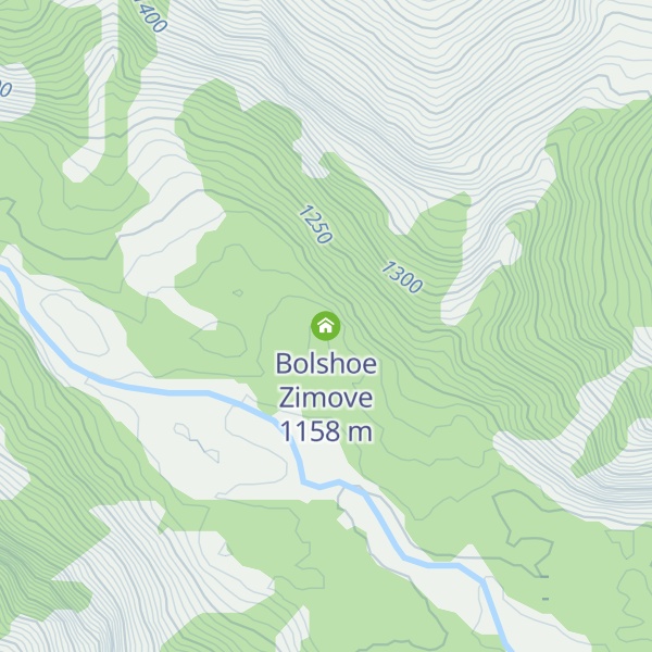 Map of Bolshoe Zimove