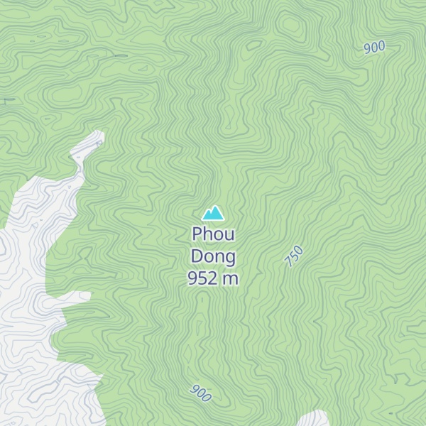 Map of Phou Dong