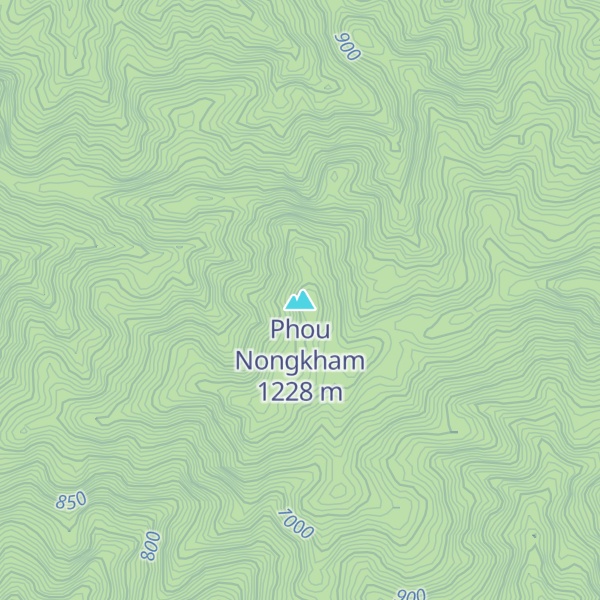 Map of Phou Nongkham