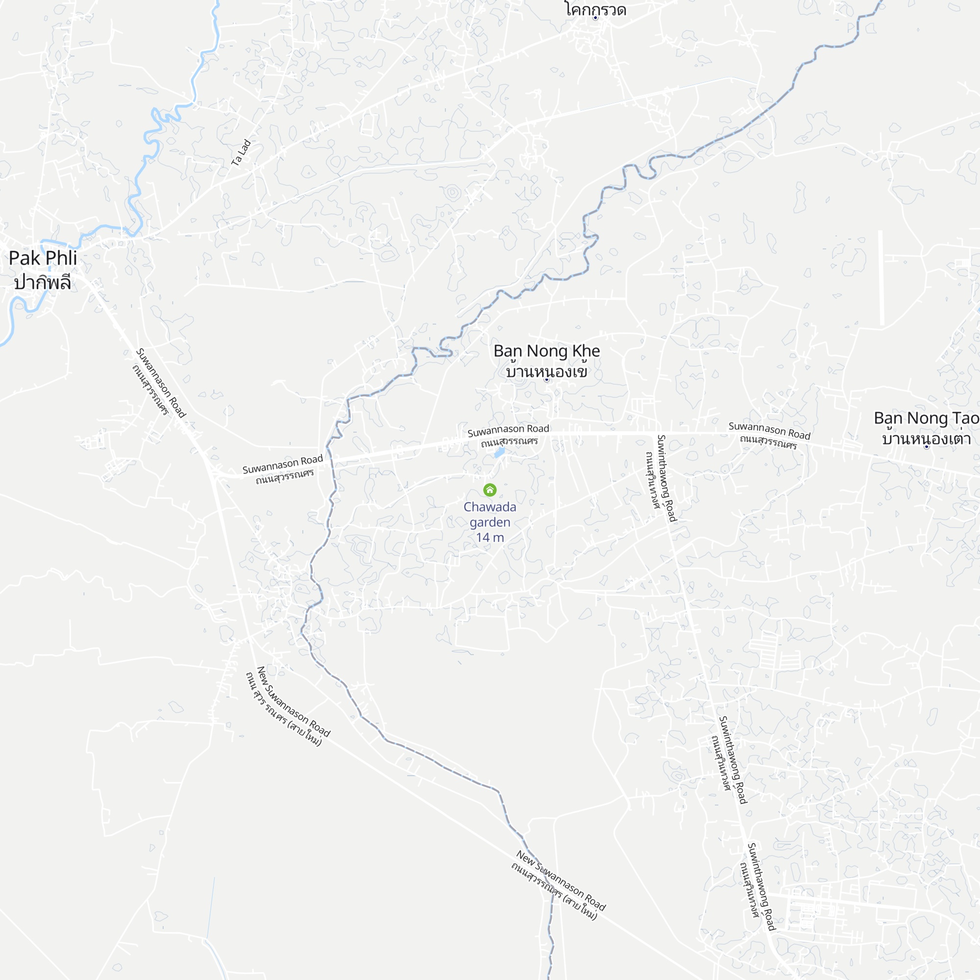 Chawada garden map