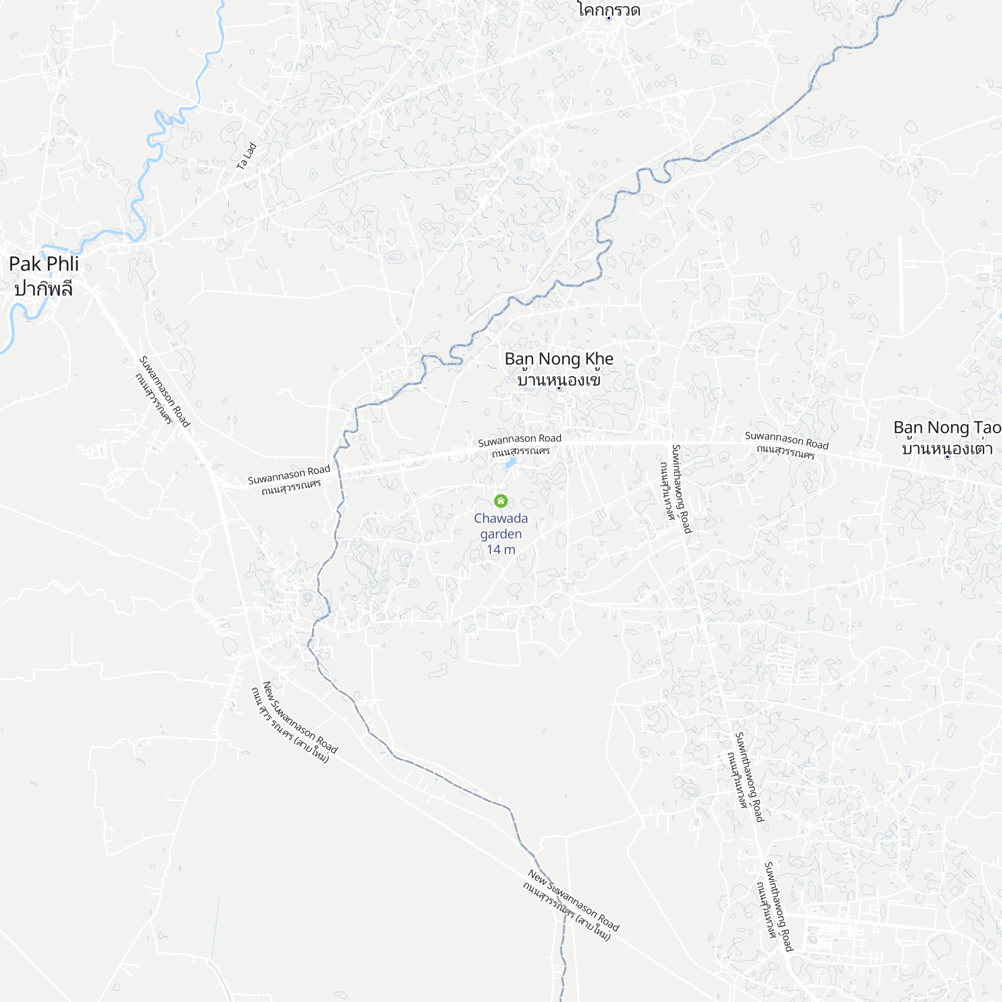 Chawada garden map