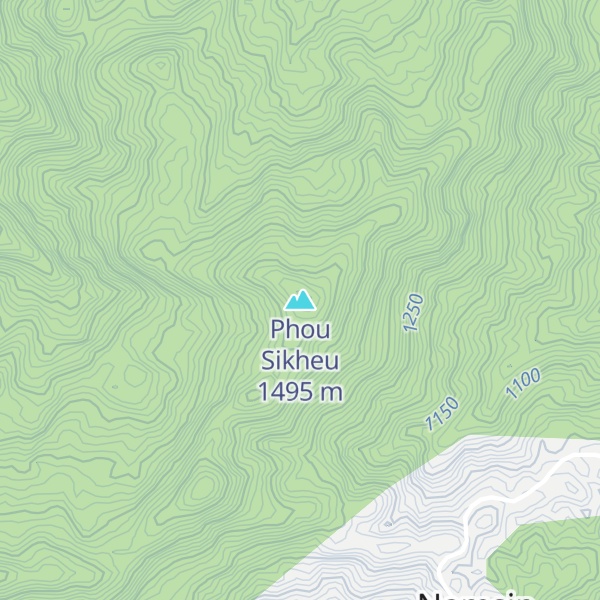 Map of Phou Sikheu