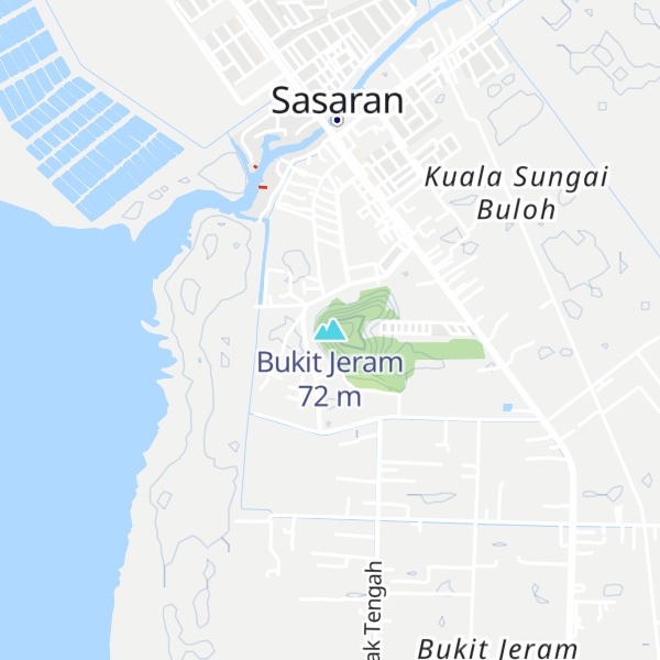Map of Bukit Jeram
