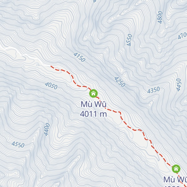 Map of Mù Wū