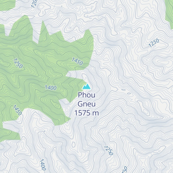 Map of Phou Gneu
